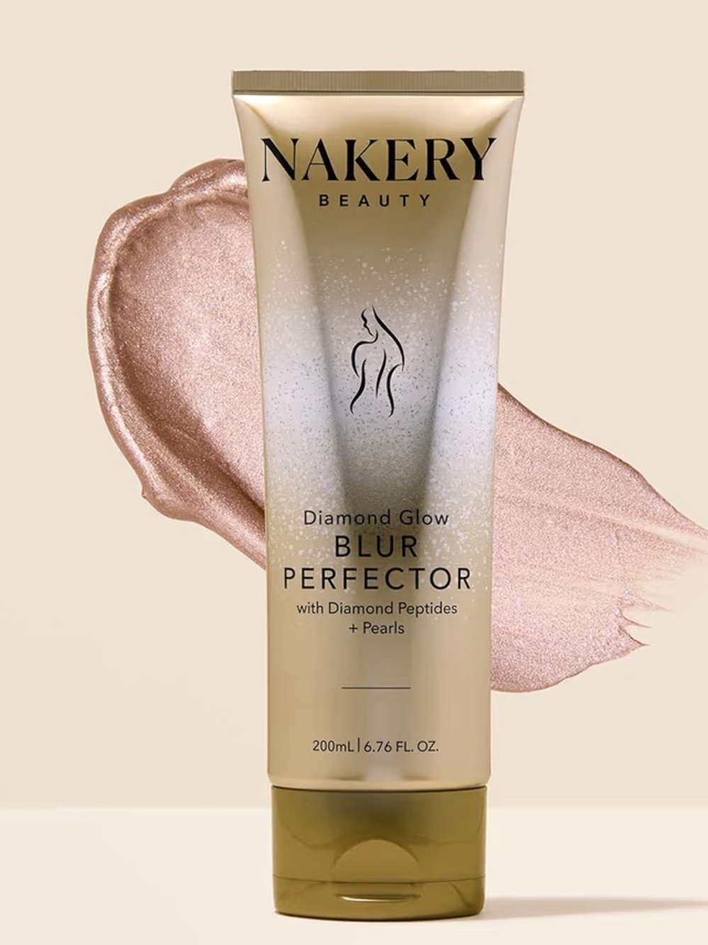 Nakery Beauty Diamond Glow Blur Perfector - Gold